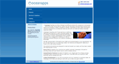 Desktop Screenshot of oceanapps.com