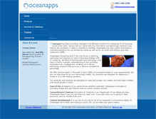 Tablet Screenshot of oceanapps.com